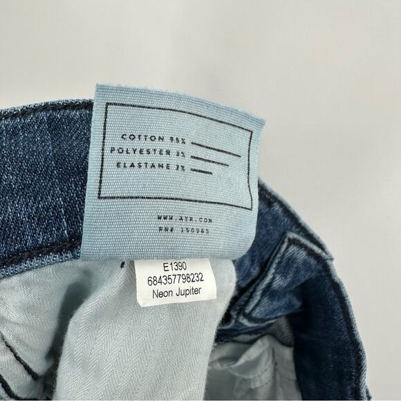 AYR | The Riser Denim Jean In Neon Jupiter Size 31 - Picture 7 of 9